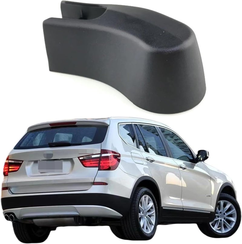 QASULER Rear Wiper Arm Nut Cover Cap for X3 F25 - Image 2