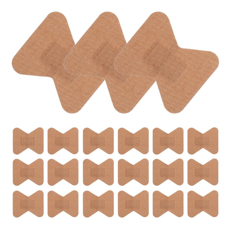 50pcs Breathable Elastic Fabric Bandages Butterfly Knuckle Fingertip Wound Plasters Self Stick Finger Wraps - Image 2