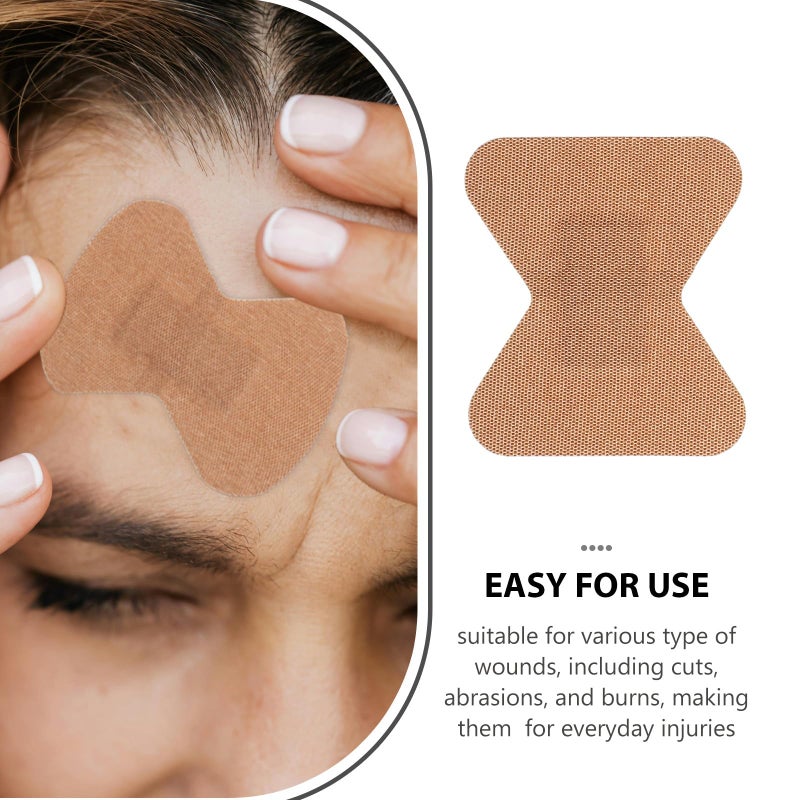 50pcs Breathable Elastic Fabric Bandages Butterfly Knuckle Fingertip Wound Plasters Self Stick Finger Wraps - Image 4