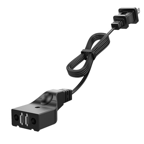 VASTHOME Deep Fryer Cord Replacement for Hamilton Beach, Masterbuilt, Butterball, Farberware, Secura, and Pukomc Electric Deep Fryers - 16 AWG Flat Power Cord Replacement Part - Image 1