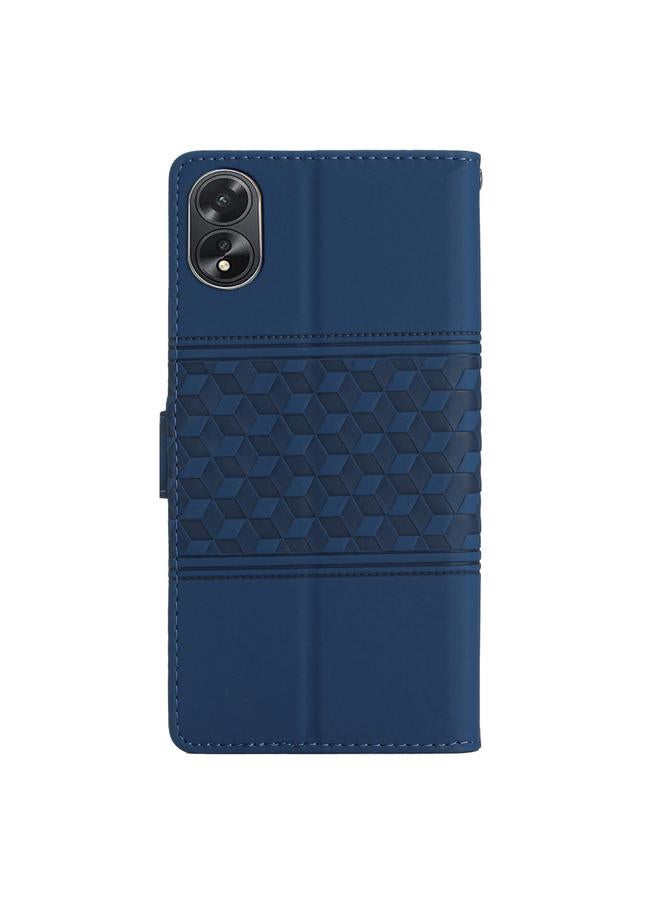 S-TOP Case For OPPO A38 Diamond Embossed Skin Feel Leather Phone Case - Image 3