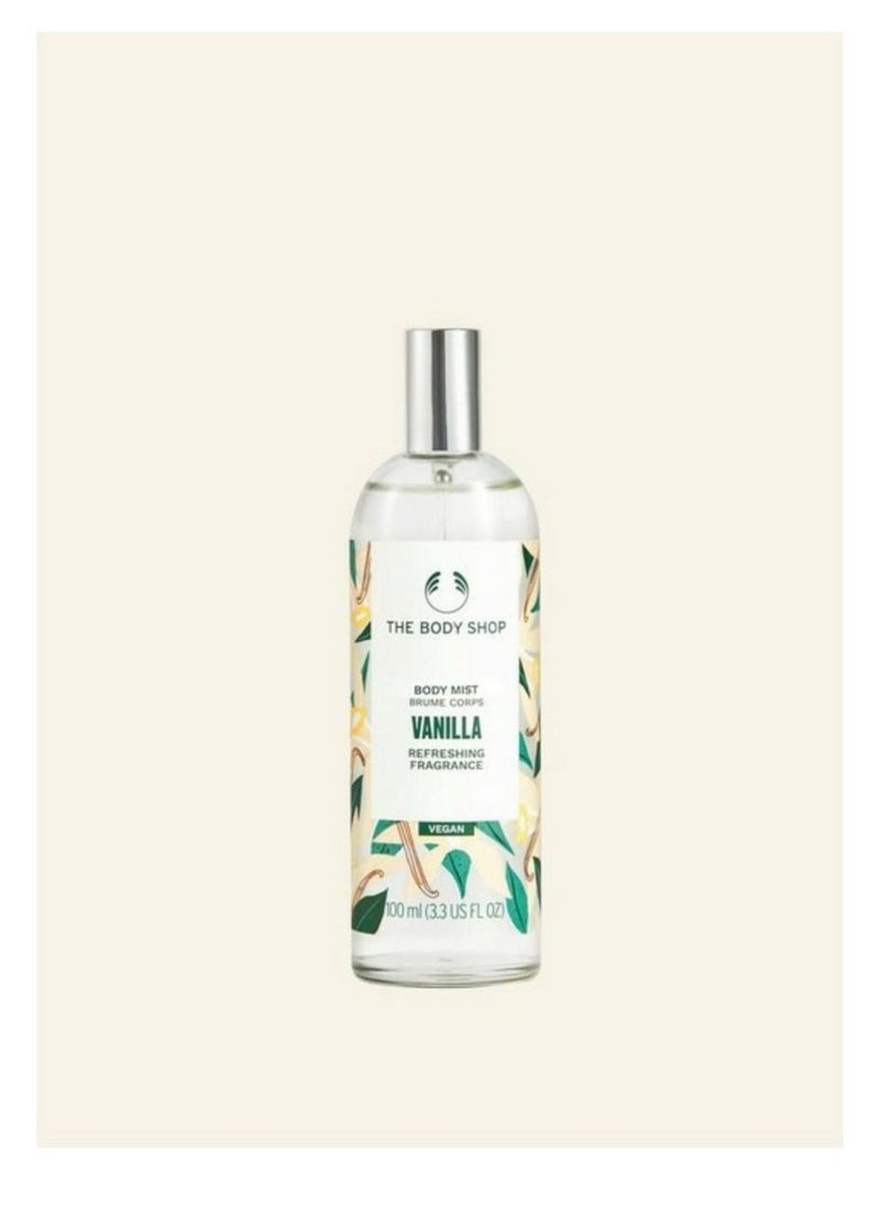 THE BODY SHOP - Vanilla Body Mist 100ML - Image 1