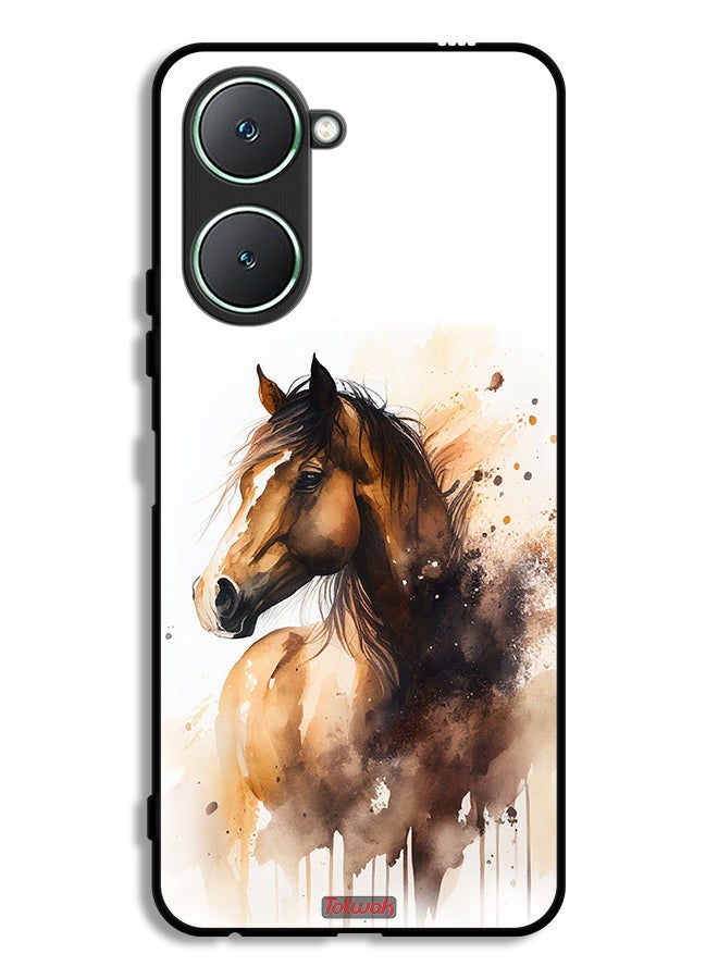 Tolwak Vivo Y18i 4G Protective Case Cover Horse Abstract Art - Image 1