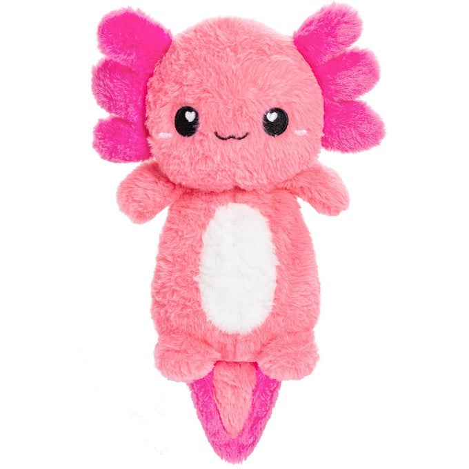 AXOLOTL MICROWAVABLE UNSCENTED HEATING PAD FOR WOMEN AND KIDS CUTE SOFT COZY PILLOW PLUSH HEATABLE WARM STUFFED ANIMALS KAWAII HOT AND COLD PLUSHIE FOOD TOY AXOLOTL GIFTS FOR GIRLS AND BOYS