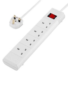 4 Sockets - 5 Meters - with on/off button