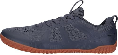 WHITIN Men’s Wide Barefoot Minimalist Shoes Zero Drop Thin Sole Width Sneakers Size 10 Jogging Sport Fashion Lightweight Dark Grey 43 - Image 3