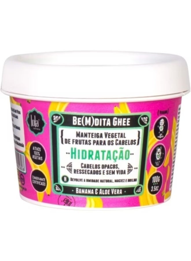 لولا زبدة الشعر المرطبة "Be(m)dita Ghee" من لولا كوزمتكس (Lola Cosmetics) - نباتية - 100 جم - Image 1