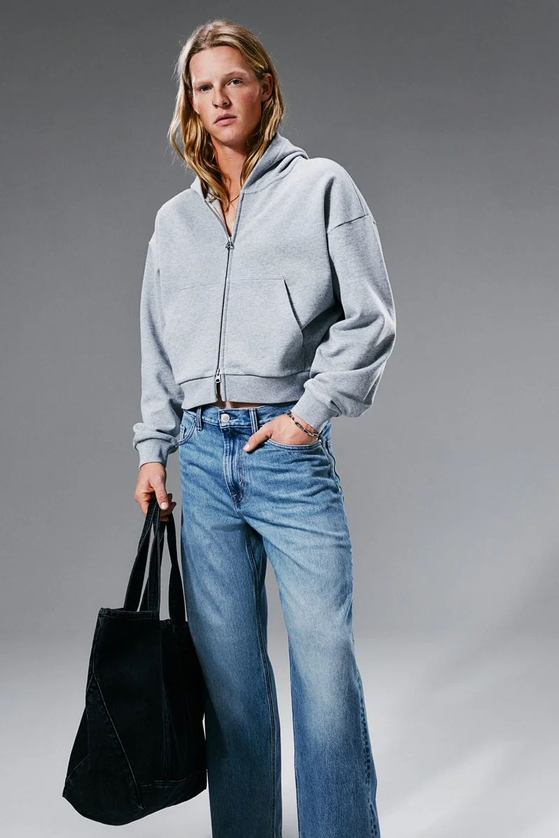 اتش اند ام Loose High Jeans