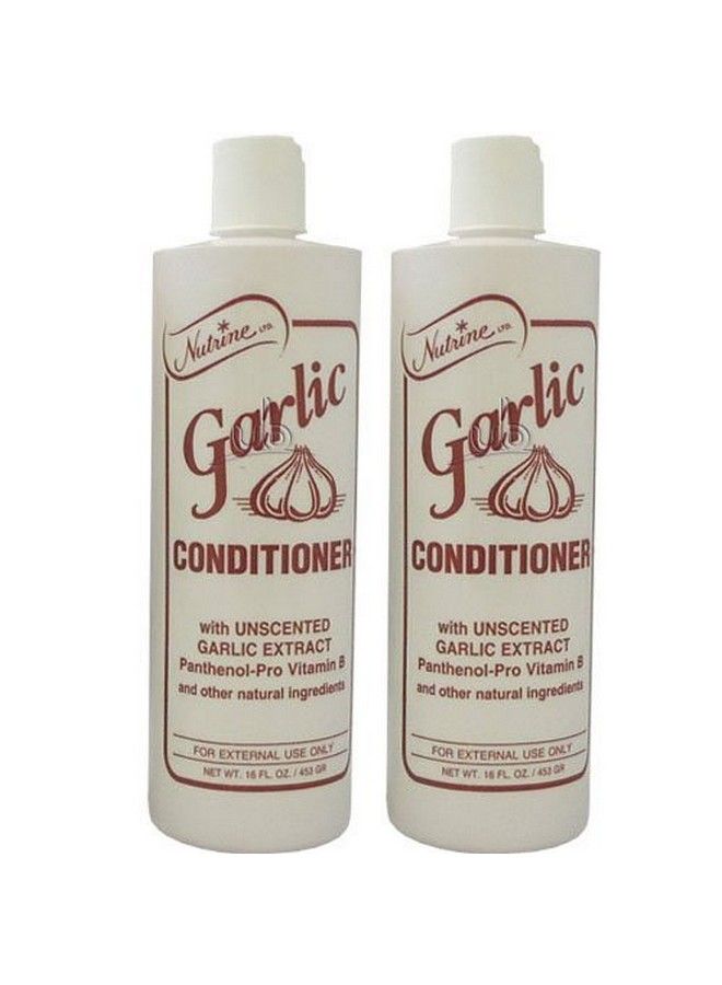 Nutrine Garlic Conditioner With Uncented 16Oz (Pack Of 2) - Image 1