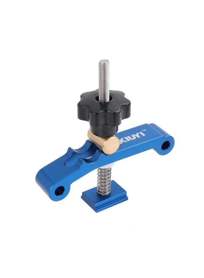 NIBEMINENT Quick Acting Hold Down Clamp Set Blue/Black/Silver 4.37x1.54x4.72inch  - Image 3