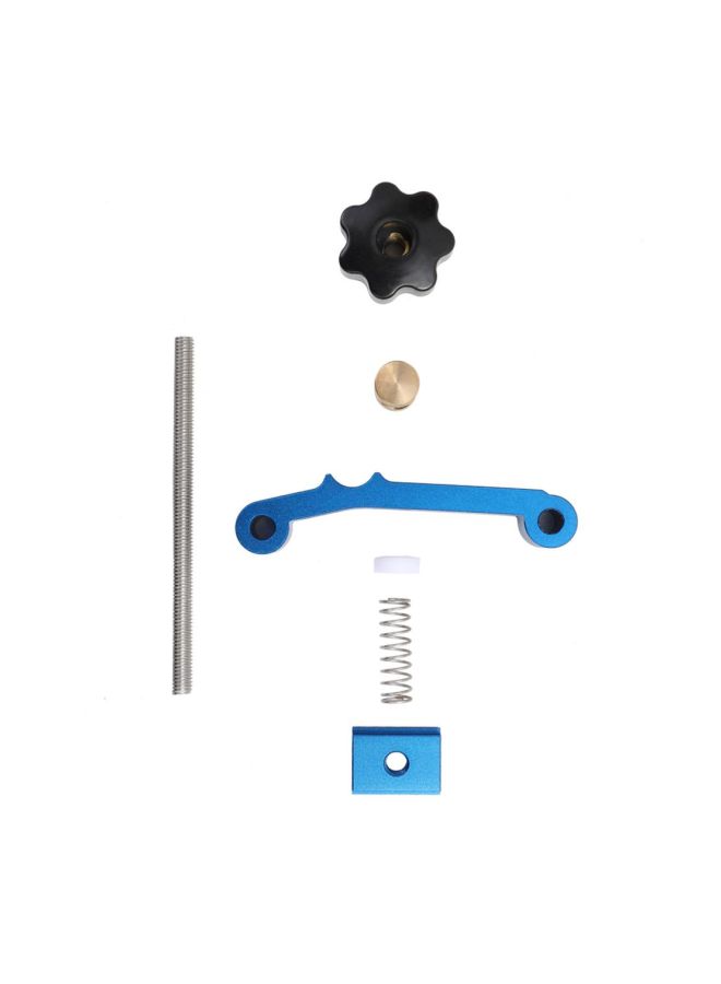 NIBEMINENT Quick Acting Hold Down Clamp Set Blue/Black/Silver 4.37x1.54x4.72inch  - Image 4