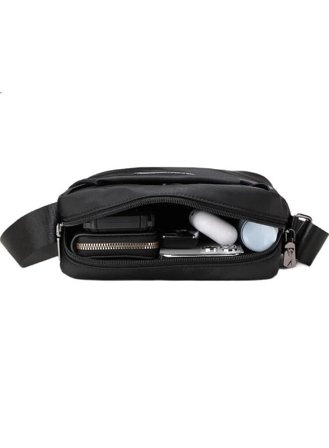 Slazenger Crossbody Bag, Men'S Shoulder Bag, Business Casual Sports Bag, Small Backpack, Trendy Messenger Bag, Commuter Phone And Ipad Bag - Image 2