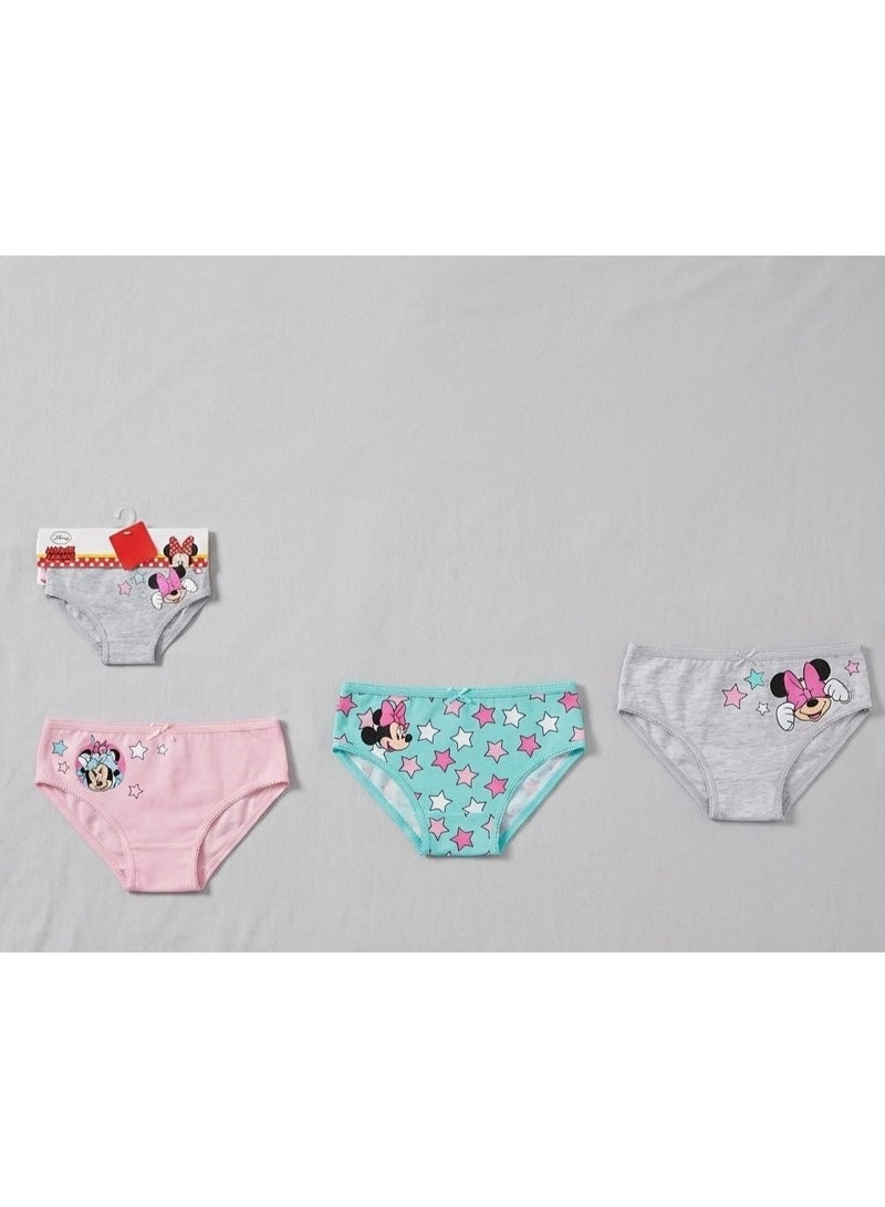ديزني_ميني_هاوس مجموعة ديزني ميني ماوس من ثلاث سراويل قطنية للبنات من كيدز تي في - Image 2