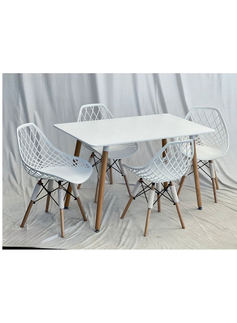 Generic Modern  Table and Chair Set – Perfect for Dining, Work, or Study 
