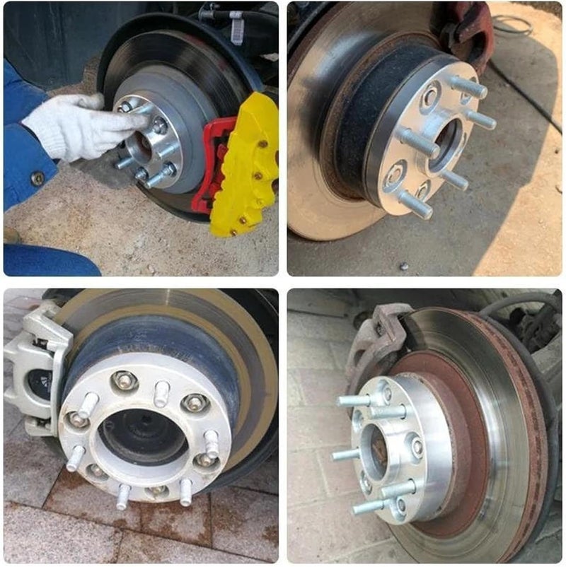 Wivplex 30mm Aluminum Wheel Spacer Adapters - Image 2