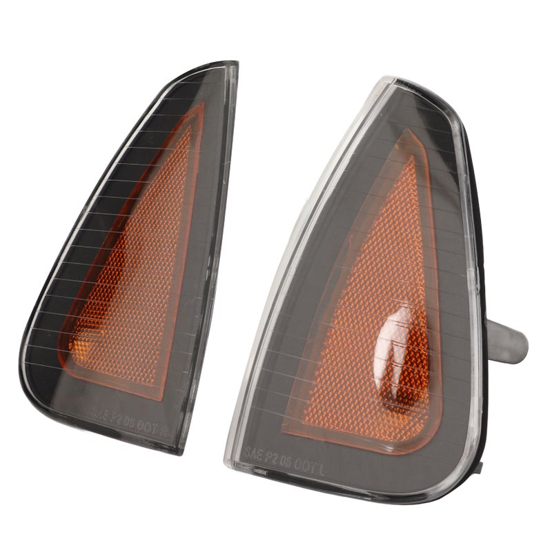2 غطاءً لمصباح الإشارة المقدمة 4806218AD / غطاء بديل لمصباح علامة الجانب لـ دودج تشارجر LX SRT8 2006-2010 باللون الأصفر - Image 2