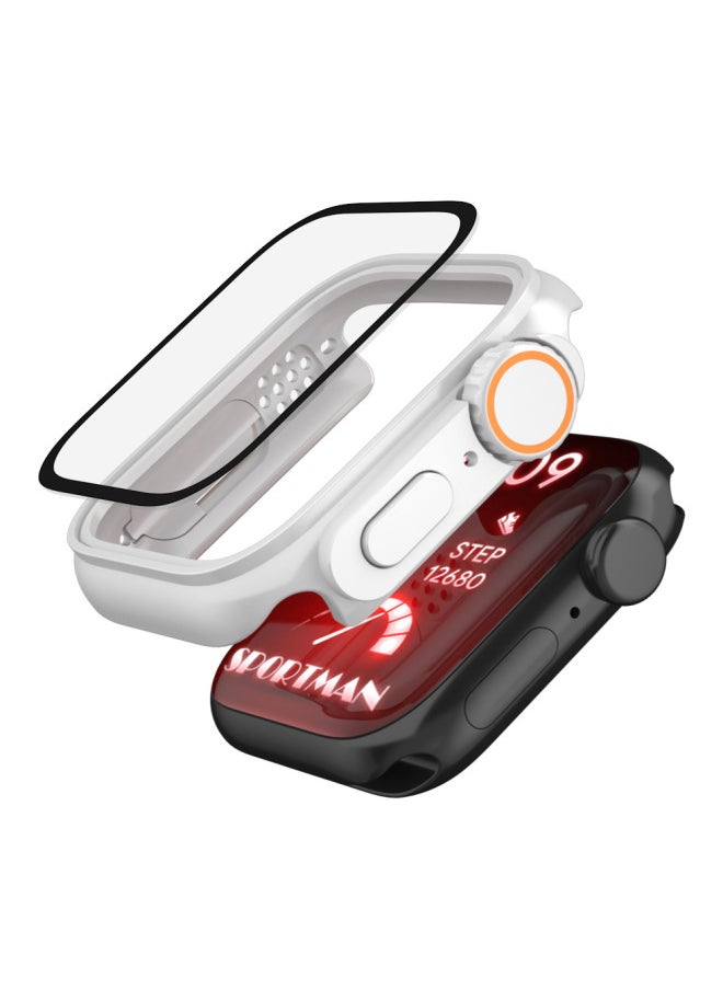 Generic - Applicable To Apple S89 Seconds Change Ultra Watch Case Applicable To Apple Iwatch Anti-scratch Change Appearance PC Shell Film Integrated-Color:Starlight Color-Appearance Size:41mm(OPP Bag) - Image 1