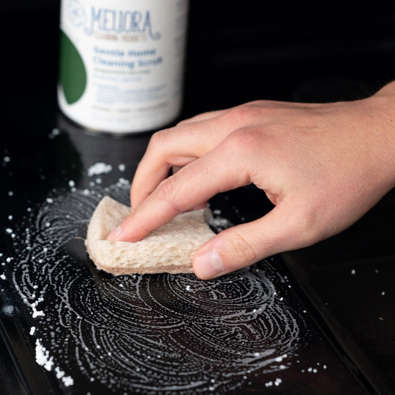 Meliora Cleaning Products Gentle Home Cleaning Scrub Powder, Peppermint Tea Tree - Image 3