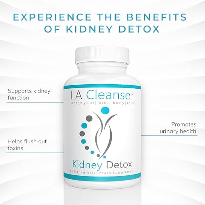 LA Cleanse Kidney Support Supplement - 60 Capsules - 200 mg Cranberry Extract with Astragalus Root, Uva Ursi Leaf Powder, & Chanca Piedra Powder for Kidney Detox Cleanse & Overall Urinary Wellness - Image 5