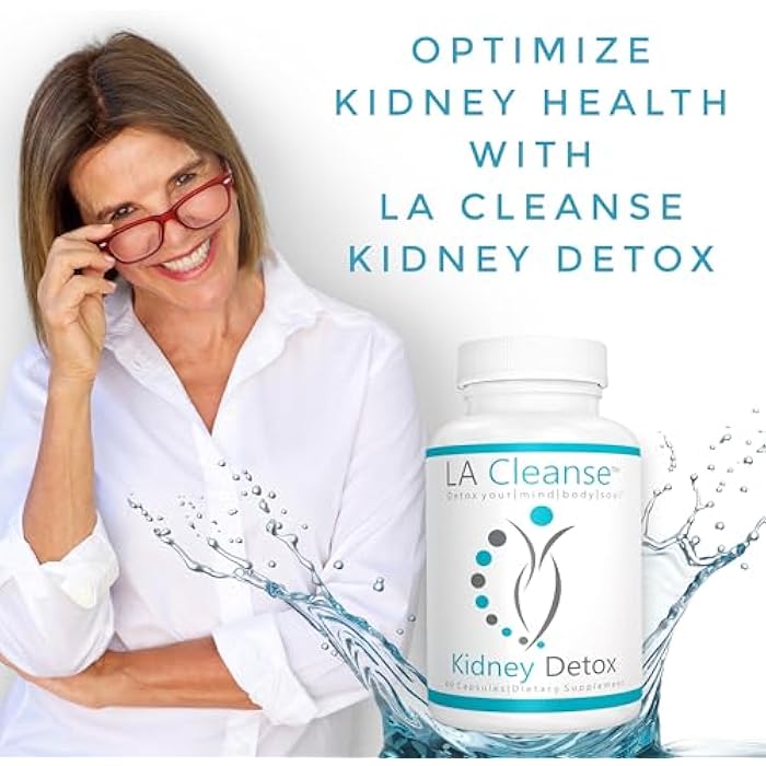 LA Cleanse Kidney Support Supplement - 60 Capsules - 200 mg Cranberry Extract with Astragalus Root, Uva Ursi Leaf Powder, & Chanca Piedra Powder for Kidney Detox Cleanse & Overall Urinary Wellness - Image 3