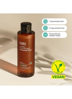 ACWELL ACWELL Licorice pH Balancing Korean Toner for Cleansing 5.07 fl.oz. - Alcohol-Free PH5.5 Hydrating Facial Astringent - Skin Clarifying & Hydration Boosting Toner  - Image 4