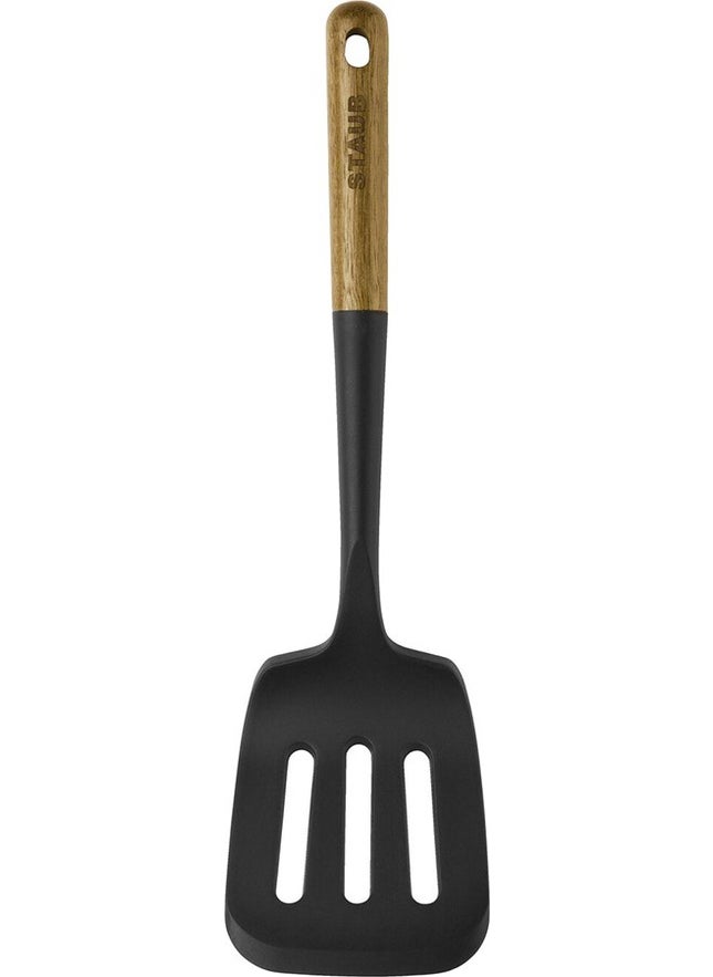 STAUB Silicone Spatula Black  - Image 1