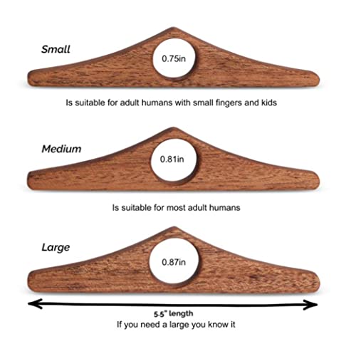 HOPPLER Dual Function Wooden Book Page Holder - Handmade from African Mahogany They are Novel Wooden Book Accessories and Gifts for Book Lovers - Image 5
