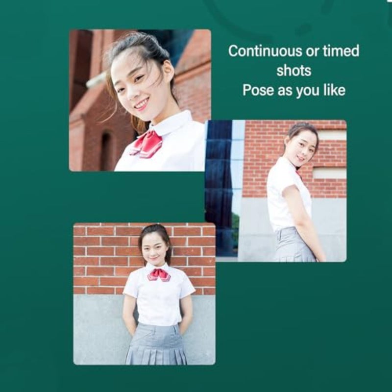 Vlog Camera for home use, dual cameras digital camera with 16x zoom and 48MP resolution, green plastic body, lightweight and portable design - Image 3