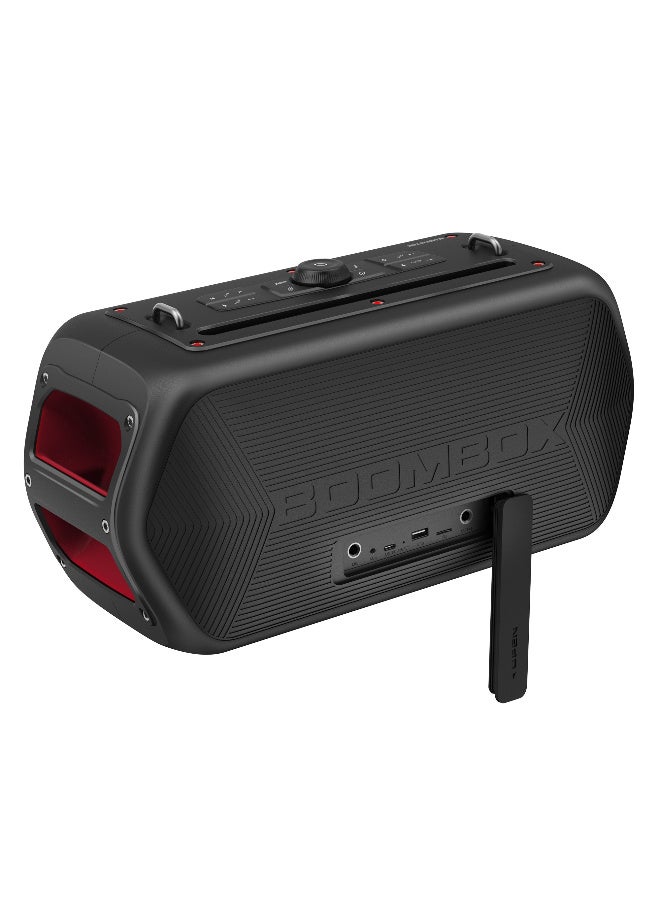 Monster Musicbox Go portable Bluetooth wireless speaker designed for karaoke and events - 4000 mAh capacity 80W Bluetooth V5.3, AUX, TF card, USB disk, and dedicated inputs for microphones and guitars - Image 3