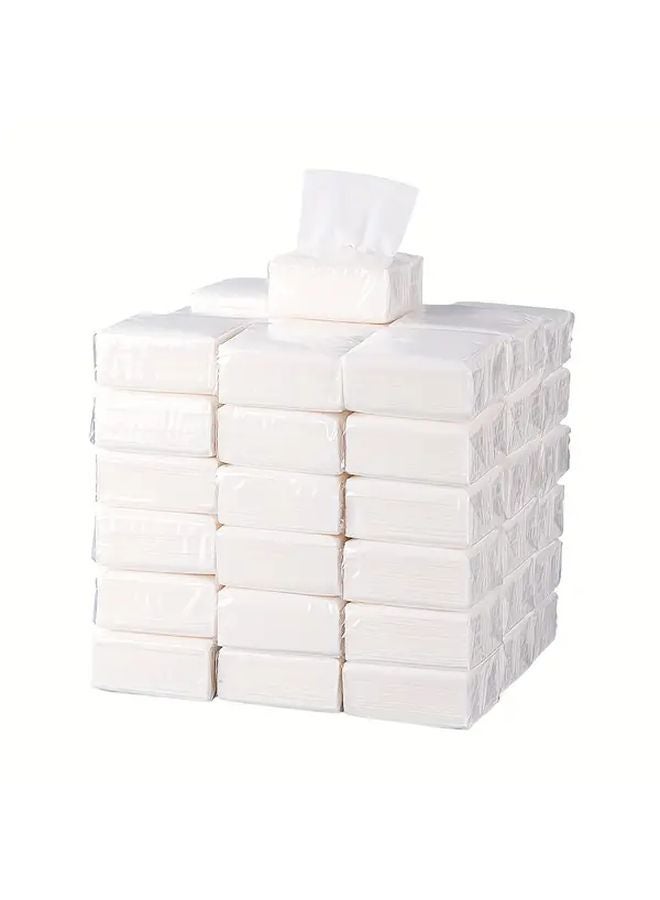 5pcs Individually Wrapped Pocket Tissues 200 Sheets Per Pack Soft Dye Free - Image 5