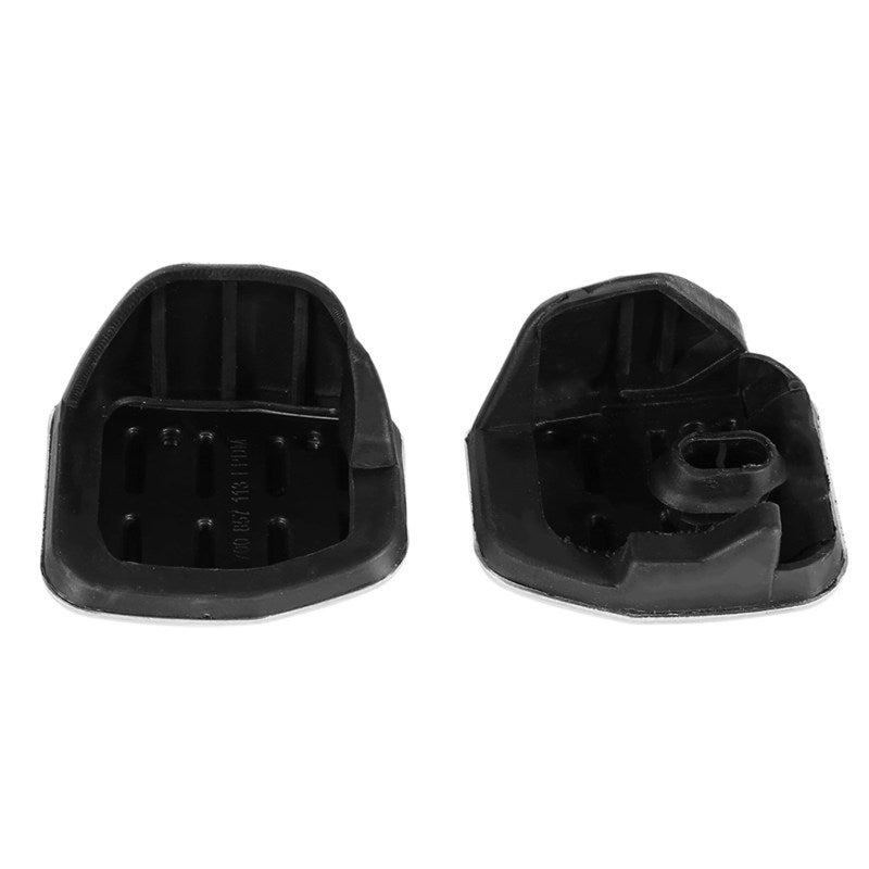 Stainless Steel Manual Pedal Set 3Pcs - Durable Rubber Easy Installation Manual Transmission Pedal - Glossy Polished Surface for Car Decoration - Image 2