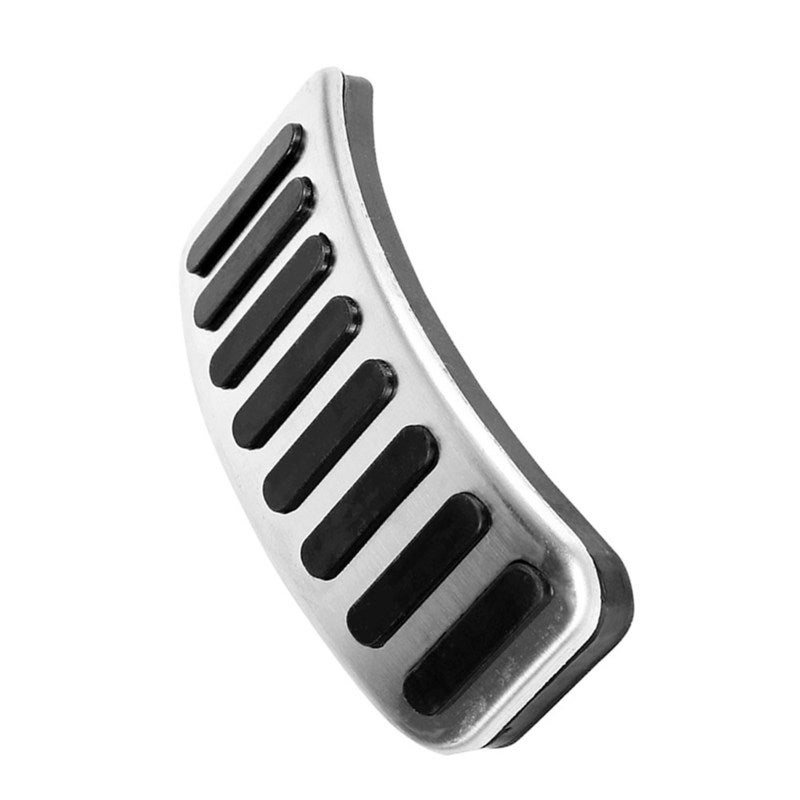 Stainless Steel Manual Pedal Set 3Pcs - Durable Rubber Easy Installation Manual Transmission Pedal - Glossy Polished Surface for Car Decoration - Image 5