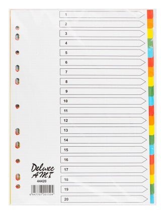 Paper File Divider Tabs With Twenty Divisions Without Number Multicolour - pzsku/ZE2D57A2D8BF72B642FDBZ/45/1741361926/05868e61-4119-46b8-8795-8f91f27d07d7