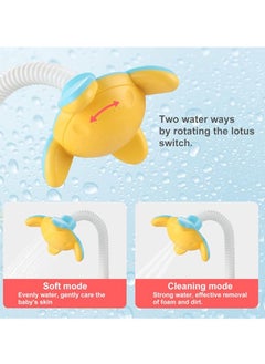 Generic Baby Bath Toys Electric Duck Water Pump With Hand Shower Sprayer For Kids, Water Spray Shower Faucet Set With Bath Spray Toys, Bathtub Shower Toy For Boys Girls  - Image 3