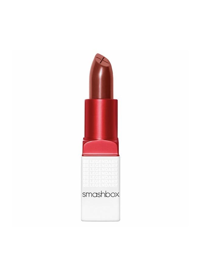 SmashBox Be Legendary Prime & Plush Lipstick | Creamy, High-Pigment, Peptide + Moisture Infused lipstick with built in primer for smooth color, 0.14 Ounce, Disorderly  - Image 1