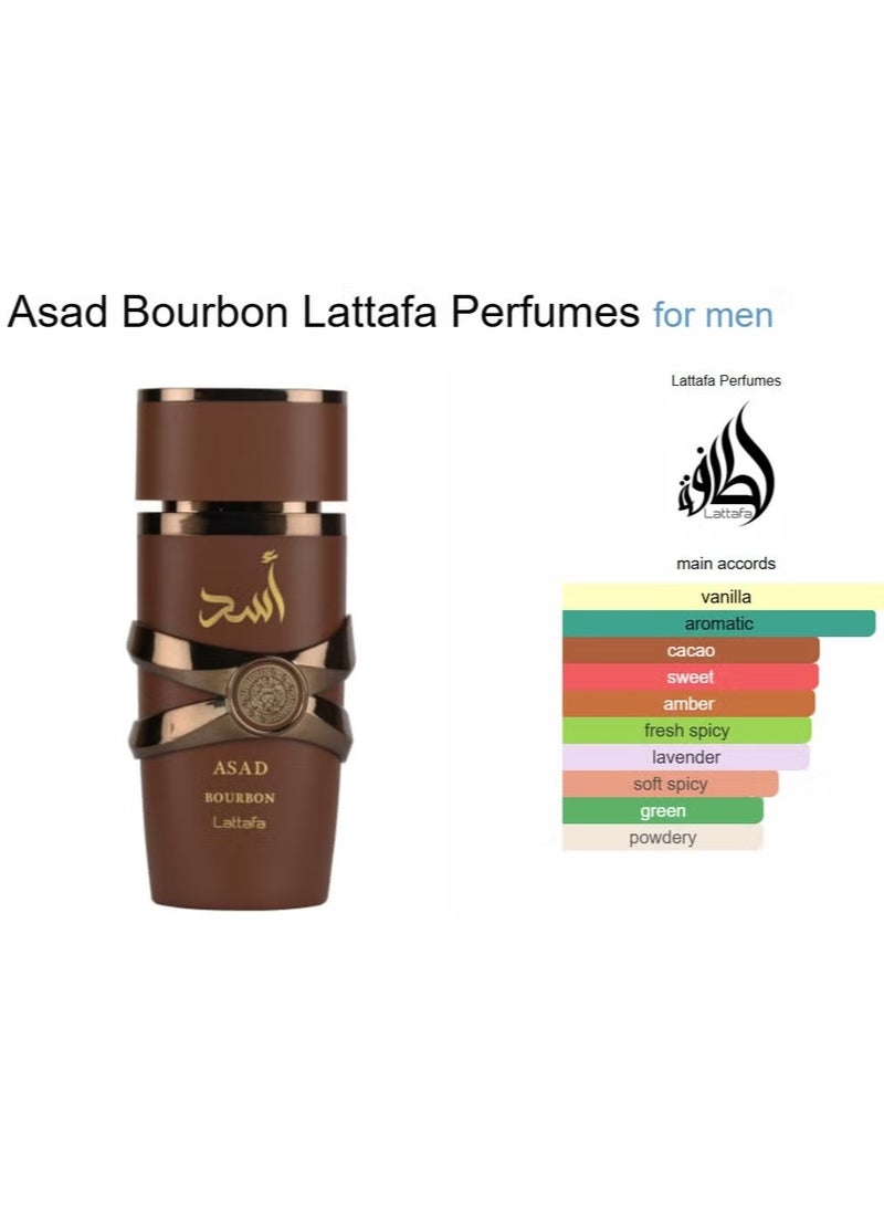 Lattafa Asad Bourbon Eau De Parfum 100ml - Image 3