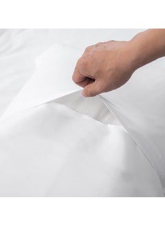 Bedding Duvet Cover Double Size Set- 1Pieces Duvet Cover 170X220Cm / 2Pieces-Pillow Shams 50X75Cm (White, Double) - pzsku/ZE2D5C8E089ECED21F9C9Z/45/_/1726907335/55e2e28a-80ff-4880-88a0-79617b0f3d3a