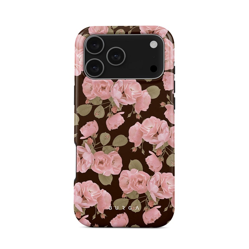 BURGA iPhone 17 Pro Max Desert Rose Premium Case Compatible with Hybrid Dual-Layer Hard Shell + Silicone Protection - Scratch-Resistant Shockproof Mobile Cover - Image 1