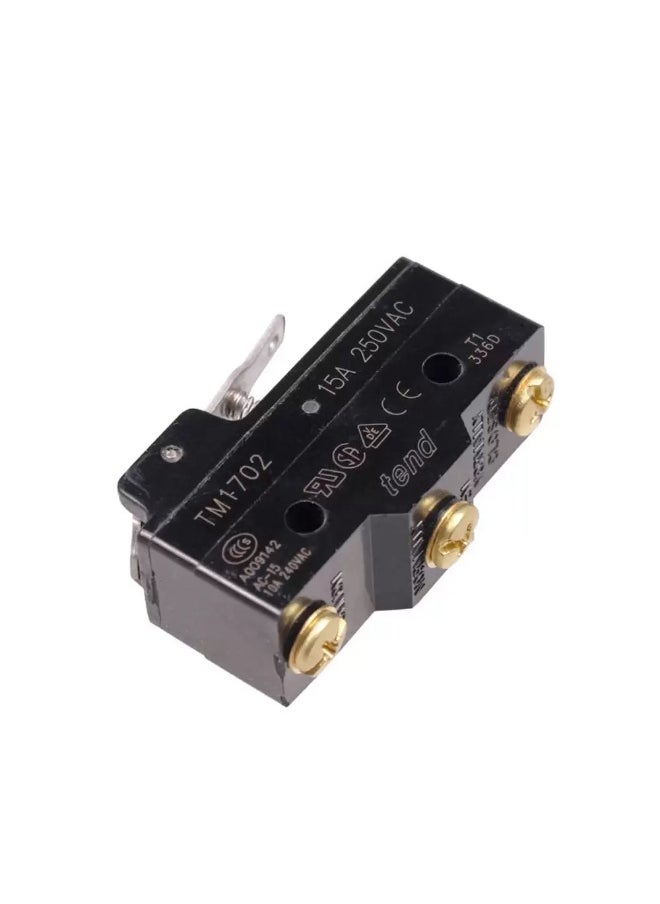 tend - Real Tend Micro Switch of Rating 250V and 15 Ampere for Industrial Application TM1702 model Made in Taiwan - Image 1