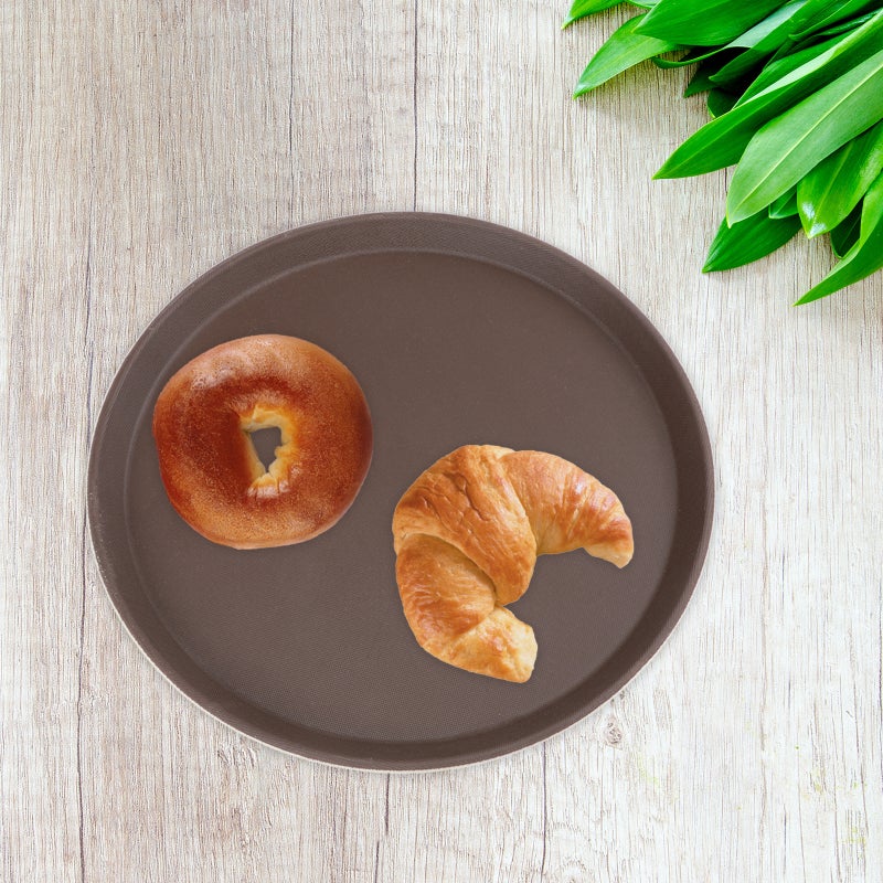 2pcs Hotel Use Tray Food Pan Anti-skid Pan Coffee Shop Tray for Home Kitchen Use - Image 5