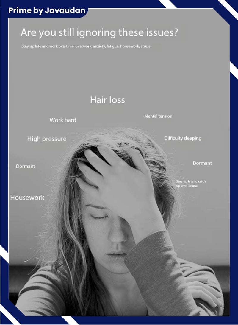 برايم بي جافاودان مدلك فروة الرأس الكهربائي ، مدلك رأس محمول مقاوم للماء لنمو الشعر ، مدلك محمول باليد مع 4 رؤوس للتدليك ، قابل للفك والغسل ، أداة هرش يدوية لتنظيف عميق لنمو الشعر ، أدوات الاسترخاء لتدليك فروة الرأس - Image 3