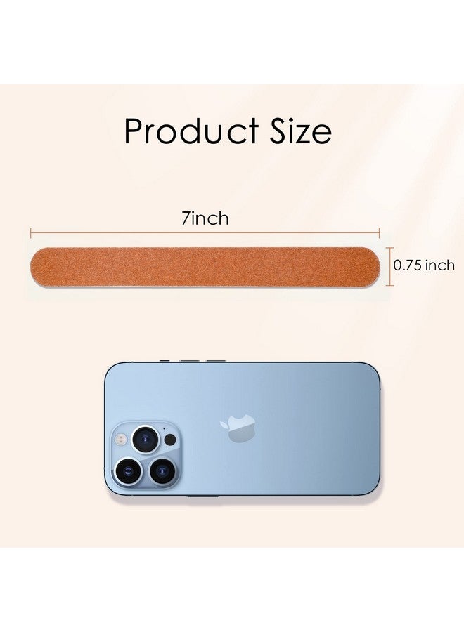 Canvalite Nail File Large Emery Boards For Nails180 Grit Nail Files For Natural Nails Thin Emory Nail File Pack Manicure Tool For Home Use 12Pcs - Image 5