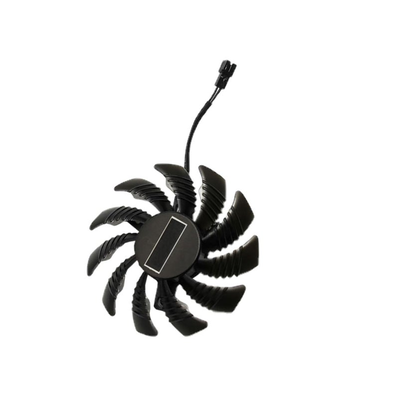 75 ملم مروحة تبريد GPU ذات دبوسين لاستبدال مبرد بطاقة الرسومات Pld08010s12h - Image 2