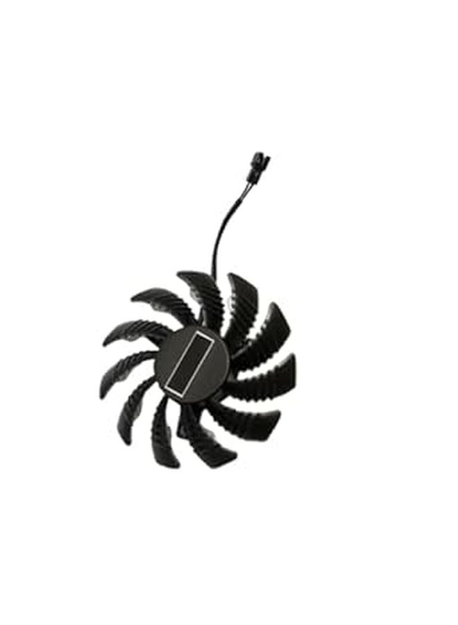 75 ملم مروحة تبريد GPU ذات دبوسين لاستبدال مبرد بطاقة الرسومات Pld08010s12h - Image 1