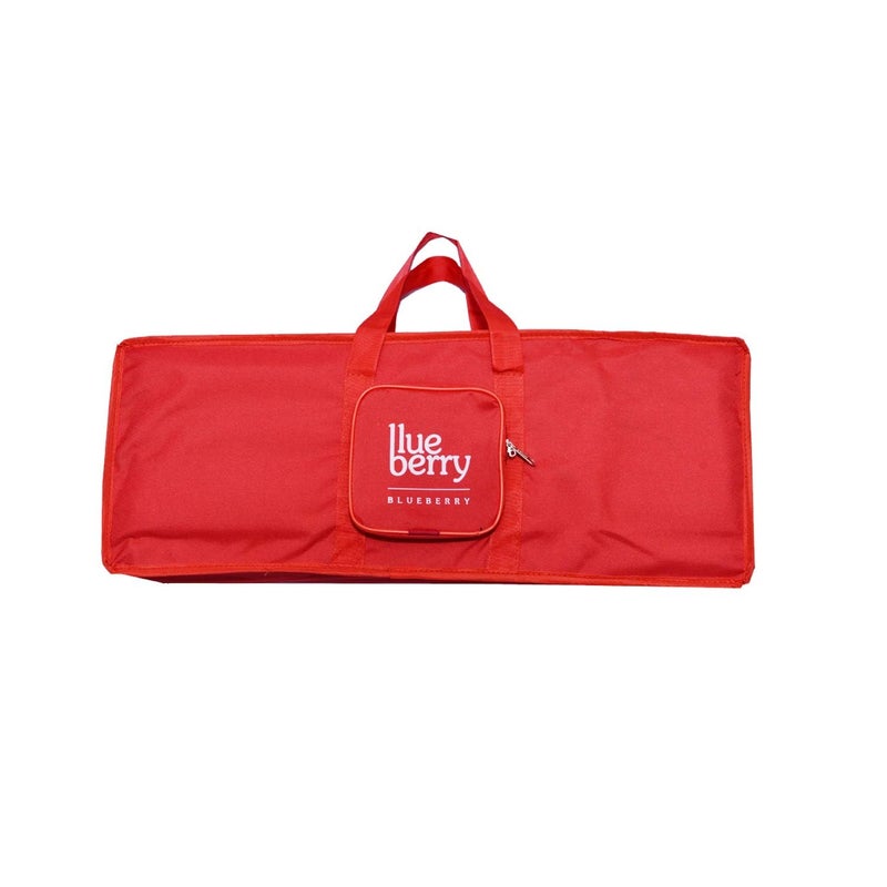 Blueberry KB-10 Compatible with Casio 32 Keys Models SA 46, SA 47, SA 50 Padded Gig Keyboard Bag (Red) - Image 5