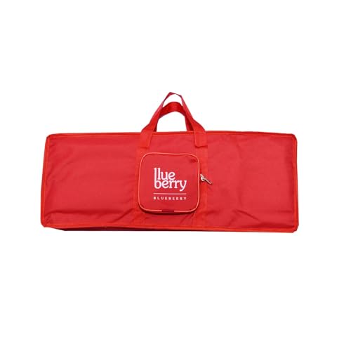Blueberry KB-10 Compatible with Casio 32 Keys Models SA 46, SA 47, SA 50 Padded Gig Keyboard Bag (Red) - Image 1