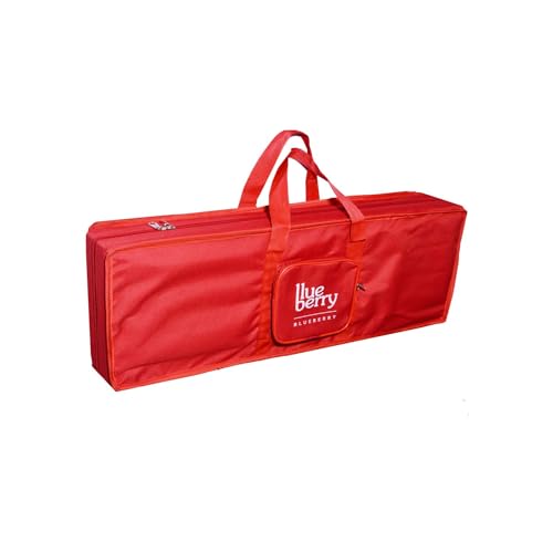 Blueberry KB-10 Compatible with Casio 32 Keys Models SA 46, SA 47, SA 50 Padded Gig Keyboard Bag (Red) - Image 3