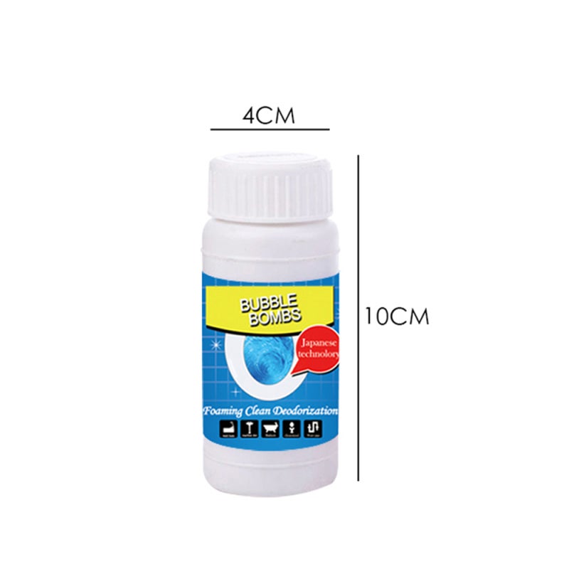 Foam Oxygen Cleaner: 4-In-1 Deep Cleaning Dredging Deodorizing - Non-Irritant Pipe-Safe Foaming Technology - Cleaner Bubble for Toilet Floor Drain Basin Sink Washing Machine Pipes Floor Tiles Walls - Image 2