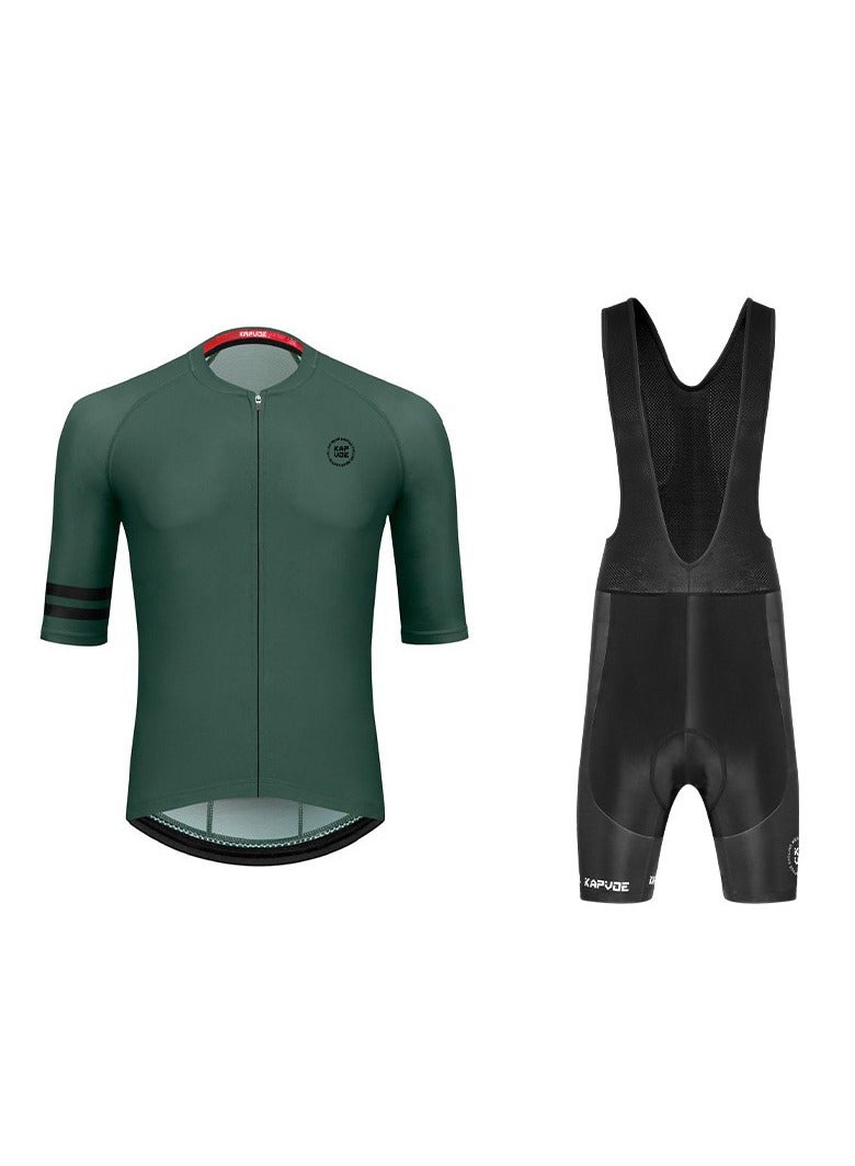 KUYING GR New Summer Outdoor Sunscreen Moisture Absorption Quick Drying Bicycle Women's Cycling Clothing Set - Image 1