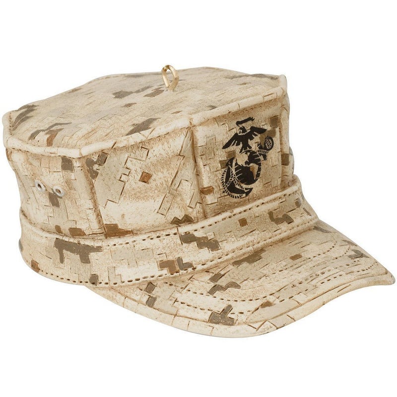 Kurt Adler U.S. Marine Corps Cap Christmas Ornament - Image 5